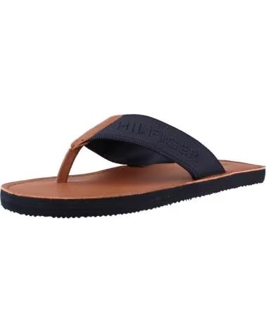 TOMMY HILFIGER SANDALI LEATHER BEACH DW5