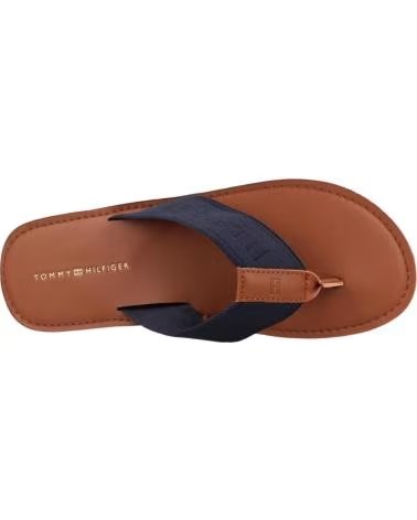 TOMMY HILFIGER SANDALI LEATHER BEACH DW5
