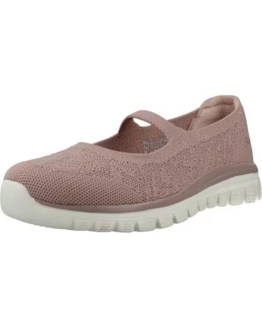 SKECHERS SABRINAS GRACEFUL CHIC MOTION COR ROSA MVE