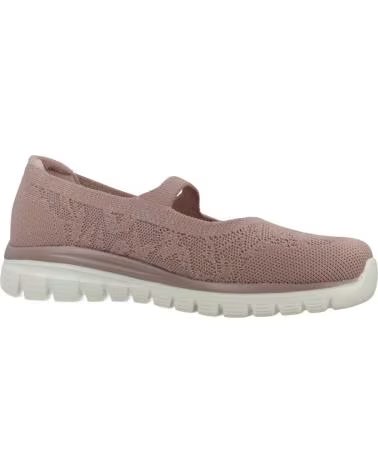 SKECHERS SABRINAS GRACEFUL CHIC MOTION COR ROSA MVE