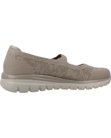 SKECHERS SAPATILHAS MULHER GRACEFUL CHIC MOTION BEGE TPE
