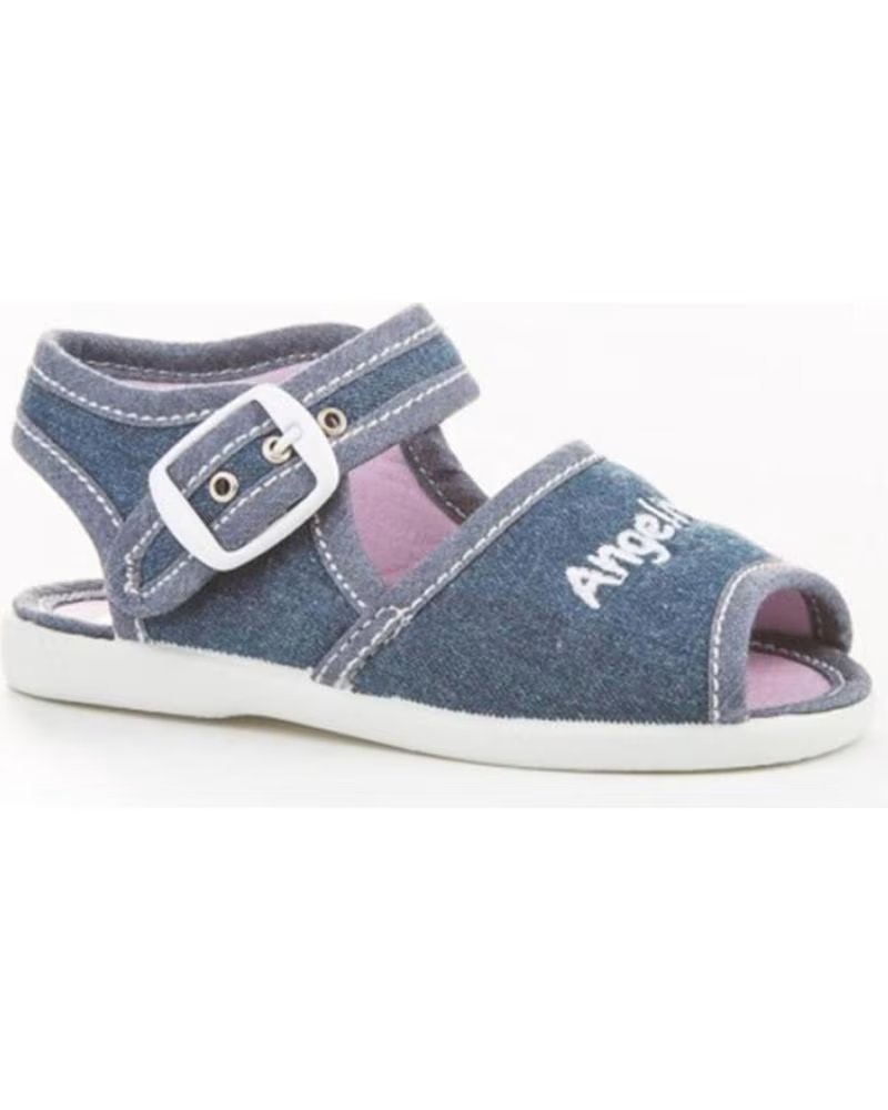 JOMA ANGELITOS SANDALO IN TELA 116 JEANS MULTICOLOR