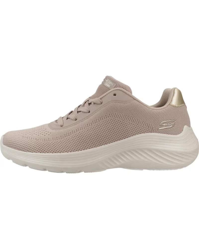 SCARPE DA DONNA SKECHERS BOBS SQUAD WAVE TAUPE MARRóN