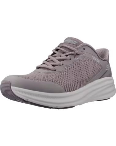 SKECHERS ZAPATILLAS DE RUNNING 117756-QUAL EN GRIS PARA UNISEX MUJER
