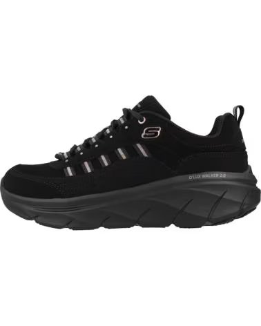 SKECHERS SNEAKERS D´LUX WALKER 20 GOLDEN NERO BKRG