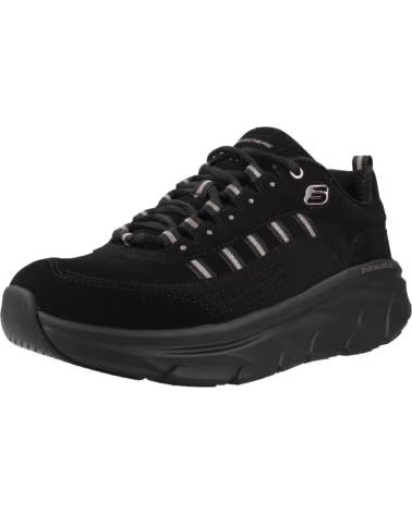 SKECHERS SNEAKERS D´LUX WALKER 20 GOLDEN NERO BKRG