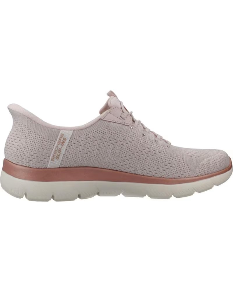 SKECHERS ZAPATILLAS ARCH FIT MUJER ROSA