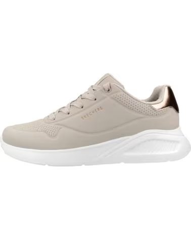 SKECHERS UNO LITE SHIMMER ALONG 177291-NAT SNEAKERS NAT