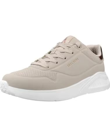 SKECHERS UNO LITE SHIMMER ALONG 177291-NAT SNEAKERS NAT