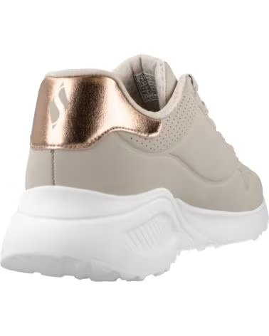 SKECHERS UNO LITE SHIMMER ALONG 177291-NAT SNEAKERS NAT