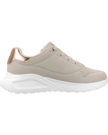 SKECHERS UNO LITE SHIMMER ALONG 177291-NAT SNEAKERS NAT