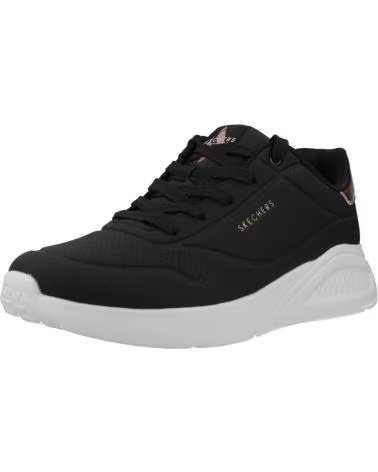 SKECHERS TÉNIS UNO LITE SHIMMER ALONG PRETOS BLK