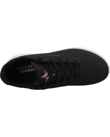 SKECHERS TÉNIS UNO LITE SHIMMER ALONG PRETOS BLK