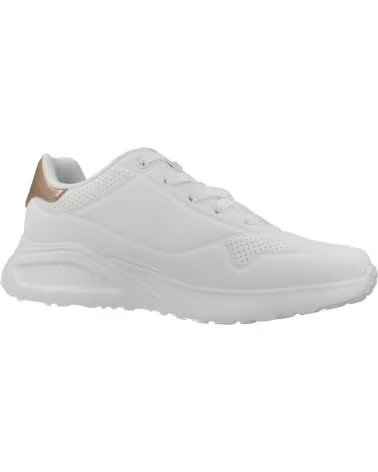 SKECHERS BASKETS URBAINES UNO LITE SHIMMER ALONG 177291 BLANC WHT