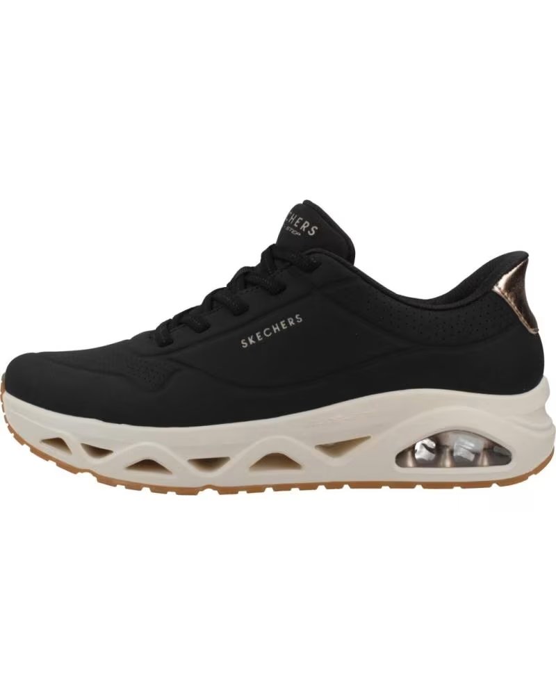 BASKETS SKECHERS UNO GLIDE-STEP POUR FEMME NEGRO