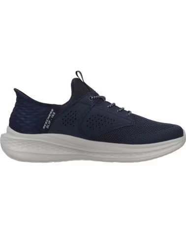 SKECHERS SCARPE DA GINNASTICA SLIP-INS SLADE CASTER BLU NVY