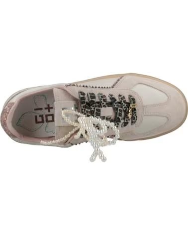 GIO DAMEN SNEAKER COMBI BEIGE LEOPARD