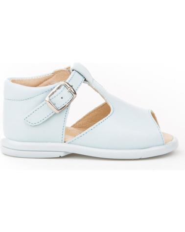 Sandali per Bambina e Bambino ANGELITOS SANDALIA PIEL 532 CELESTE