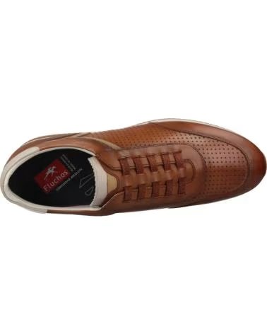FLUCHOS INFORMALES HOMBRE MODELO 2189F COLOR MARRON CUERO