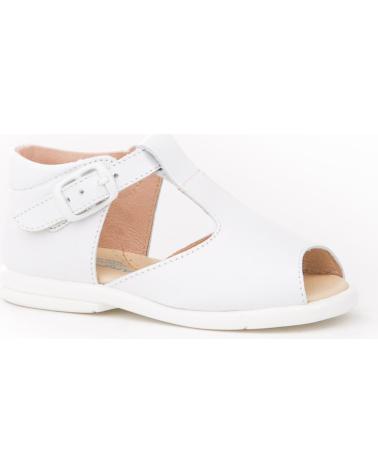 Sandali per Bambina e Bambino ANGELITOS SANDALIA PIEL 532 BLANCO