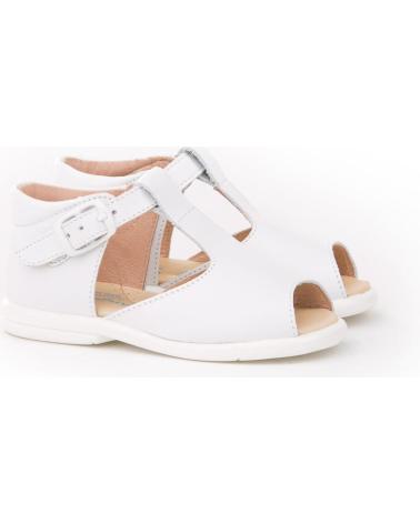 Sandali per Bambina e Bambino ANGELITOS SANDALIA PIEL 532 BLANCO
