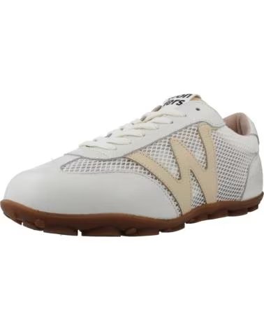 BASKETS SPORTIVES WONDERS NYSA 01 BEIGE ET BLANC CASSÉ BLANCO