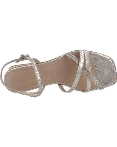 WONDERS SANDALIAS MODELO B1101 PLATA CHAMPAGNE CHMPGN