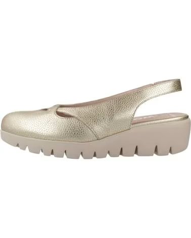 SANDALIAS WONDERS C-33351 PLATA PLATEADO