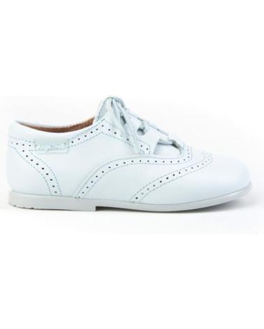 girl and boy shoes ANGELITOS INGLESITA PIEL 505 CELESTE