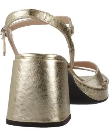 SANDALO CON TACCO WONDERS ZAIDA PLATINO GOLD 1171567 VARIOS COLORES