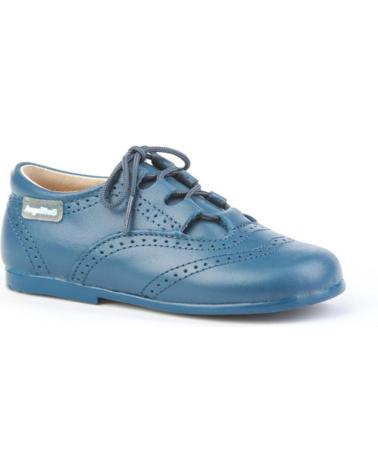 girl and boy shoes ANGELITOS INGLESITA PIEL 505 AZUL