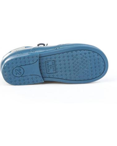 girl and boy shoes ANGELITOS INGLESITA PIEL 505 AZUL