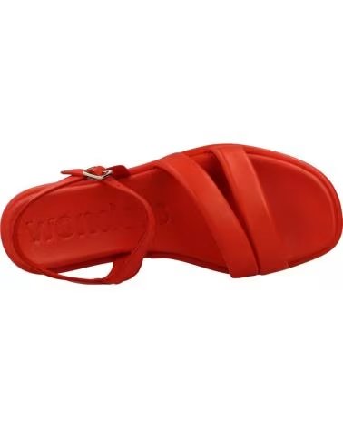 WONDERS Sandalias 1000153922 en rojo para mujer ROJO