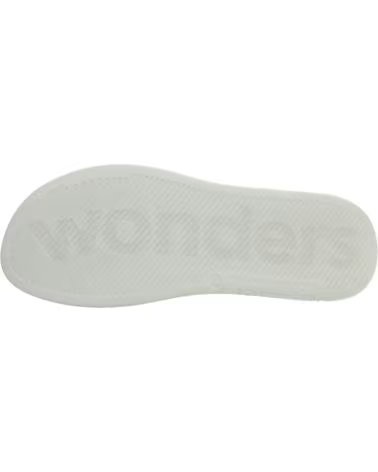 SANDALO WONDERS C-6550 PIATTAFORMA METALLIZZATO PLATEADO