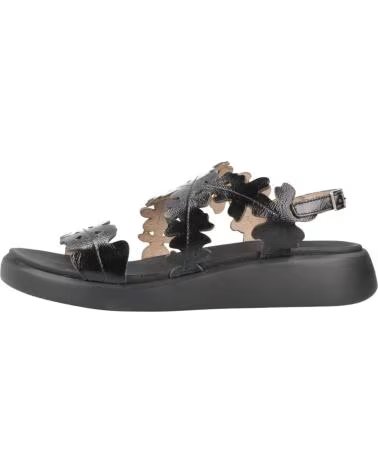 WONDERS SANDALIAS DE PLATAFORMA MAR 51 EN ROSA PARA MUJER LACK NEGRO
