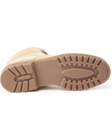 Botines de Mujer y Niña y Niño ANGELITOS BOTIN PIEL 760 ARENA