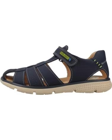 PABLOSKY Sandalias Jabato en nobuck tech marino para ninos NOBUCK TECH MARINO