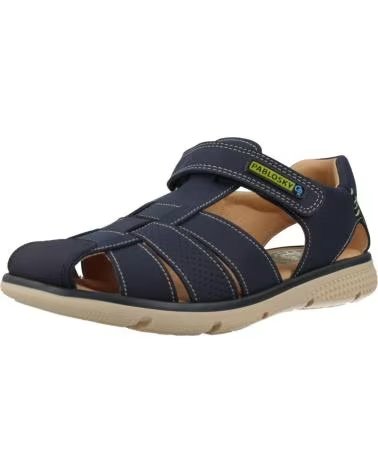 PABLOSKY Sandalias Jabato en nobuck tech marino para ninos NOBUCK TECH MARINO