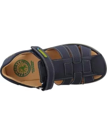 PABLOSKY Sandalias Jabato en nobuck tech marino para ninos NOBUCK TECH MARINO