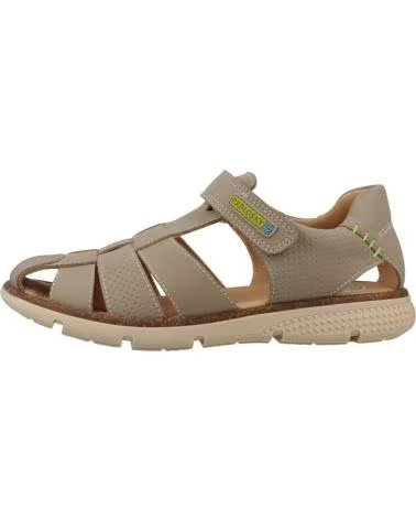 PABLOSKY SANDALIAS NINO MODELO 520834P COLOR BEIS PIEDRA