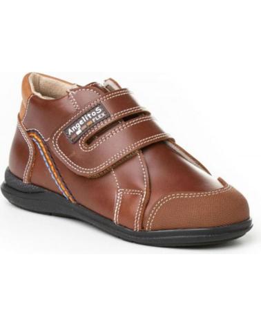 Botines de Niño ANGELITOS BOTA SPORT PIEL 686 CUERO