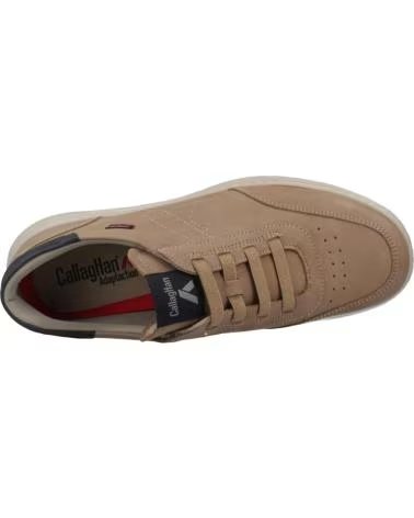 CALLAGHAN BEQUEME FREIZEITSCHUHE AUS LEDER FÜR HERREN TAUPE