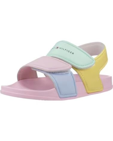 TOMMY HILFIGER JOEL SANDALS WITH VELCRO CLOSURE MULTICOLOR