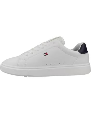 TOMMY HILFIGER T3X9 SNEAKER FÜR DAMEN, KLASSISCHER STIL WHTBLU