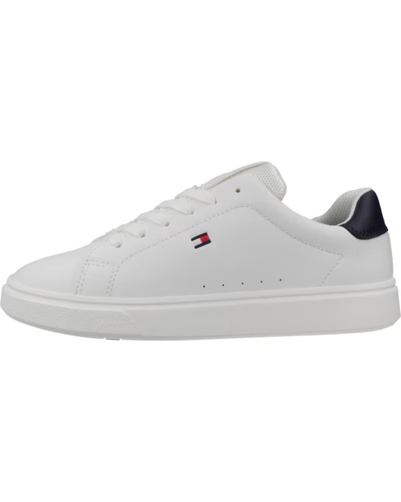 TOMMY HILFIGER T3X9 SNEAKER FÜR DAMEN, KLASSISCHER STIL WHTBLU