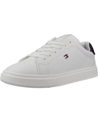 TOMMY HILFIGER T3X9 SNEAKER FÜR DAMEN, KLASSISCHER STIL WHTBLU