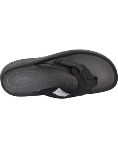 SANDALI CLARKS DAL DESIGN ERGONOMICO NEGRO