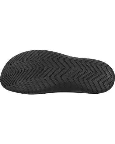 SANDALI CLARKS DAL DESIGN ERGONOMICO NEGRO