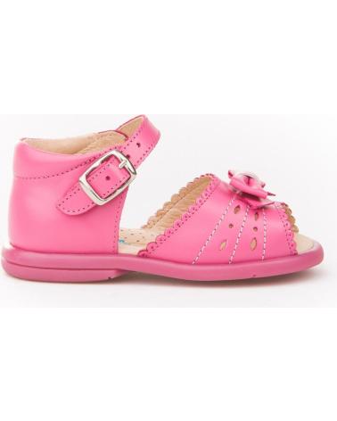 Sandales pour Fille ANGELITOS SANDALIA PIEL 924 FUXIA