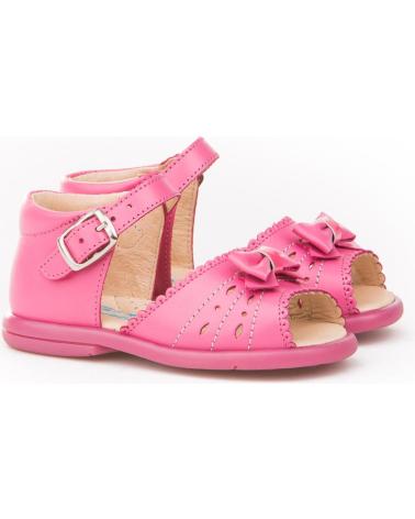 Sandales pour Fille ANGELITOS SANDALIA PIEL 924 FUXIA